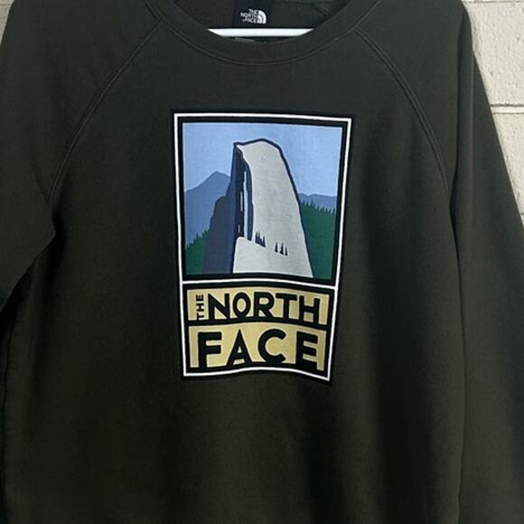 The North Face Bottle Source Crew Fleece Sweatshirt size L - Picture 6 of 7